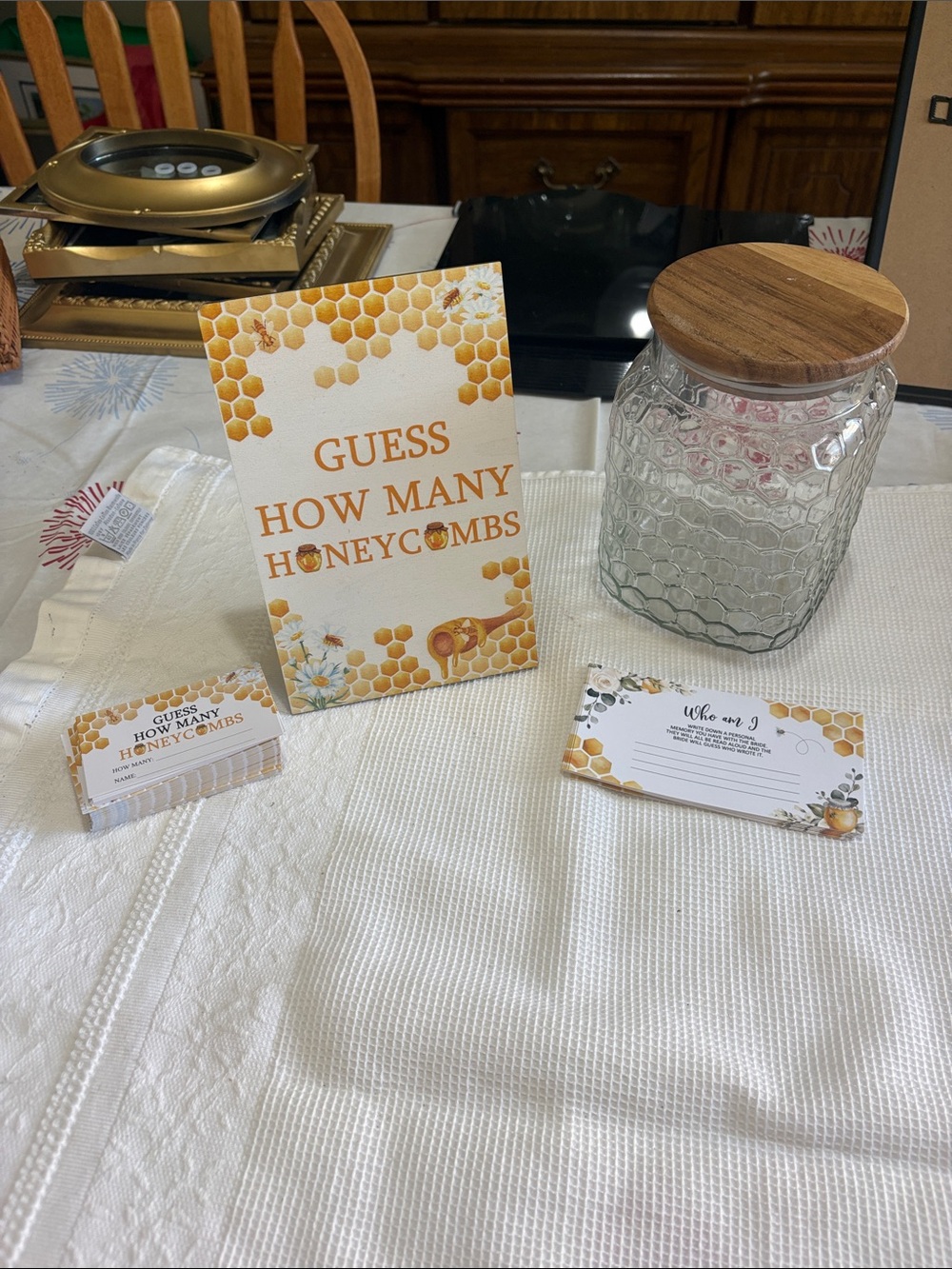 SHE FOUND HER HONEY THEMED SHOWER/PARTY SUPPLIES